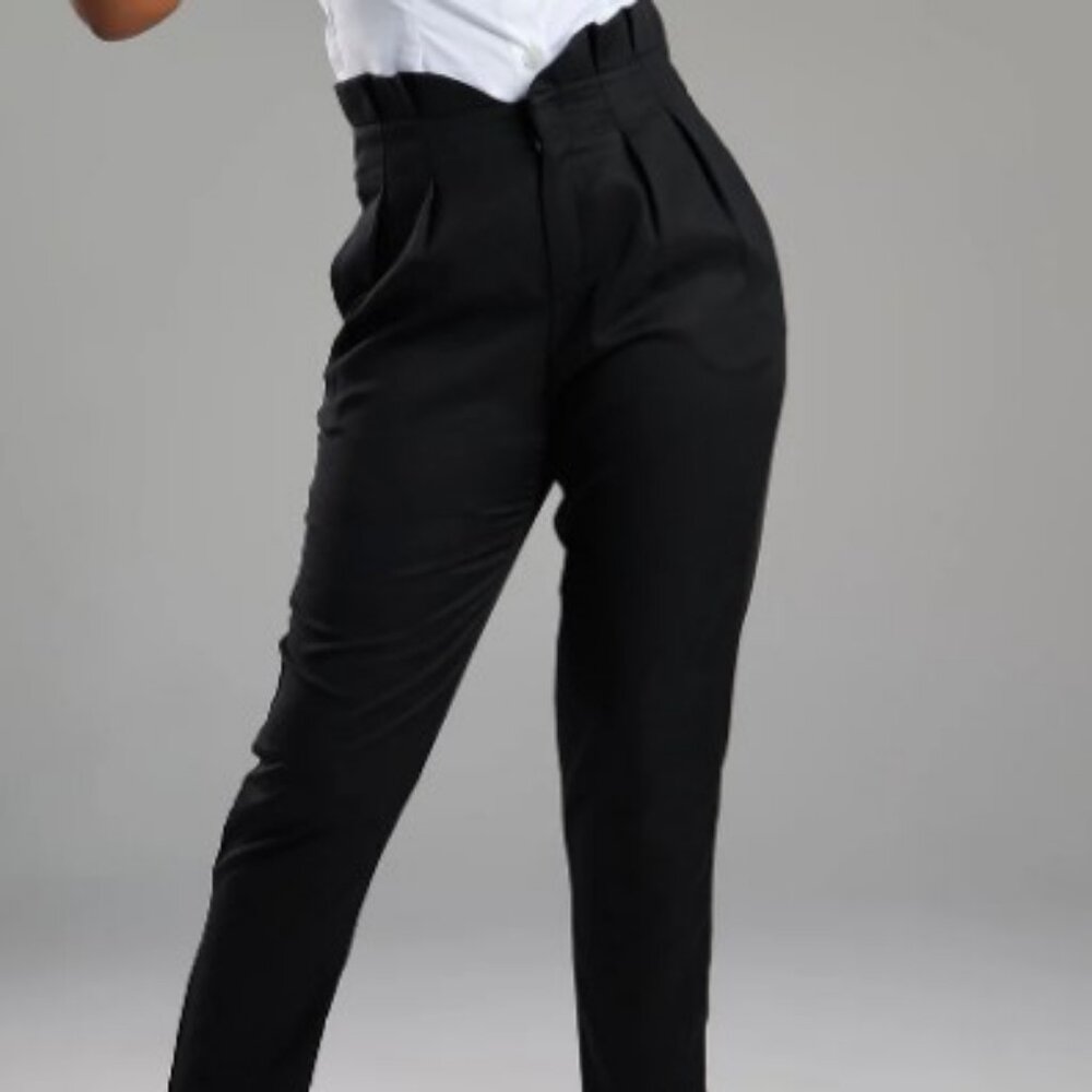 SERAGYI Black Loulou Pants Size 2 or 4 NWT